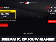 F1 TV Pro proefperiode